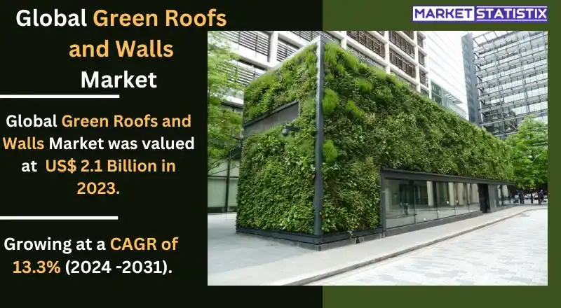Rooftop garden with vegetation for storm water management