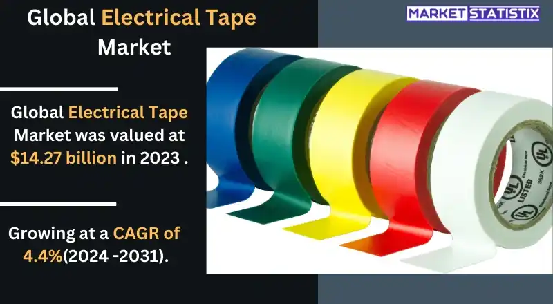 Electrical tape used for securing and insulating electrical connections