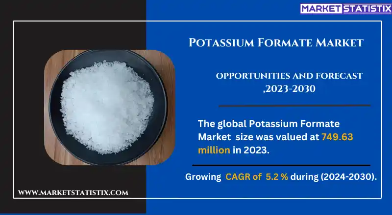 Technician handling potassium formate solution in a laboratory
