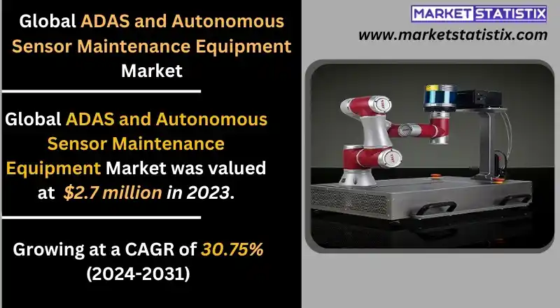 Advanced ADAS sensor maintenance equipment for autonomous vehicles