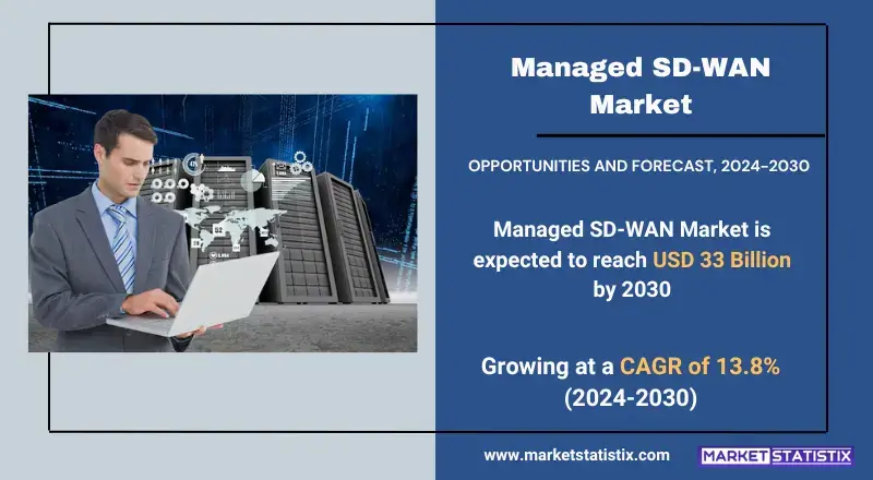 Managed SD-WAN Market, showcasing services, market trends, and industry applications