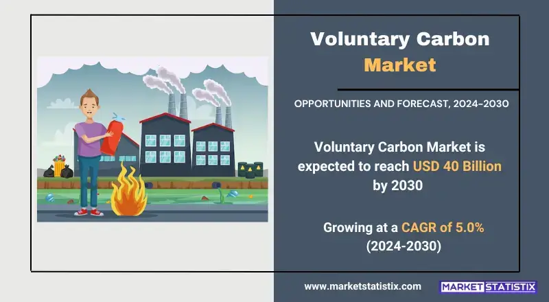 Voluntary Carbon Market highlighting product types, technologies