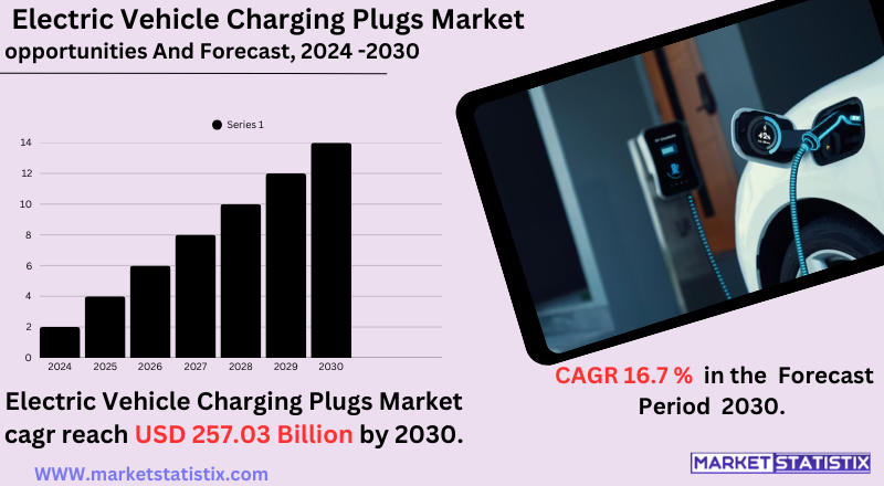 Various types of electric vehicle charging plugs and connectors used in the EV market.