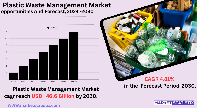 Plastic waste management process including recycling, collection, and sorting systems